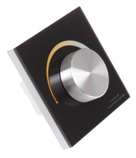 Led ovládač stmívač LUX CCT vypínačový černý